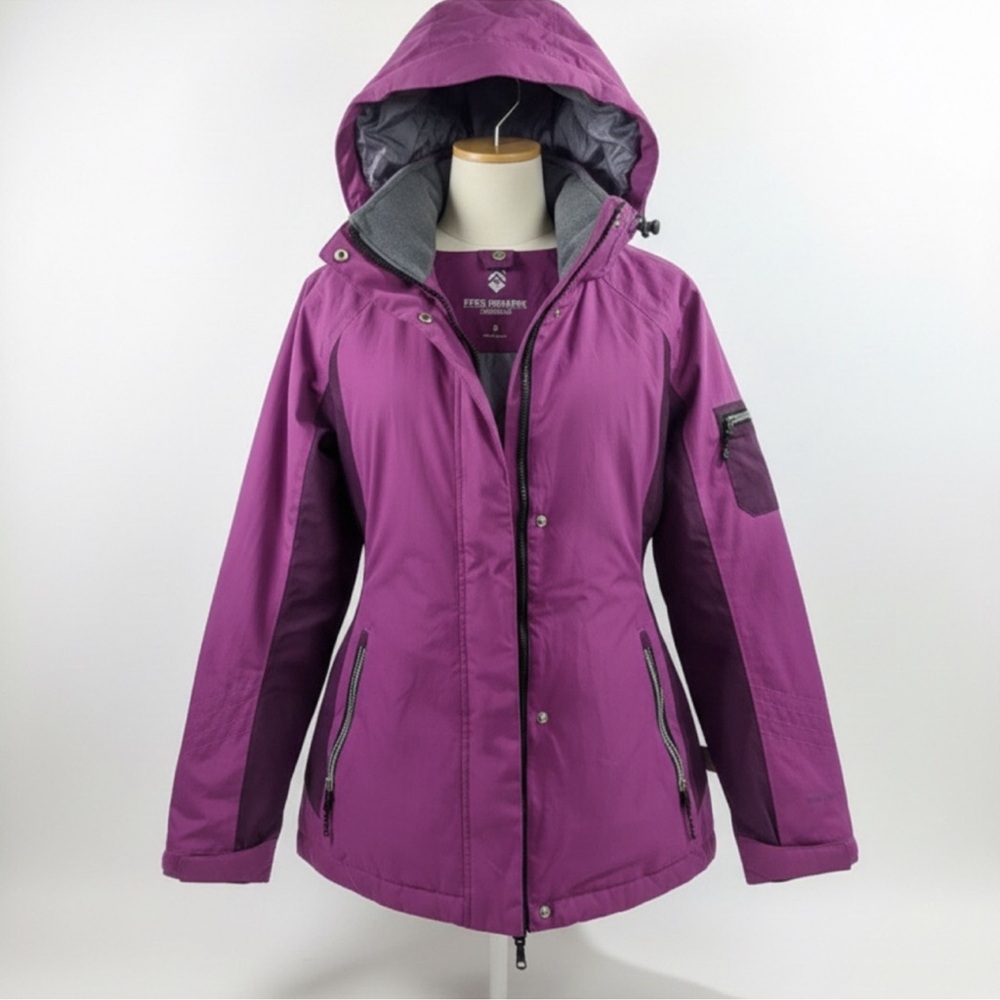 Free Country Women's Purple Ski Jacket